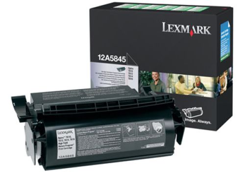 LEXMARK Toner OPTRA T/T-610/612/614/616 Prebate Unidad Completa Larga Duracion , Lexmark , LEX12A5845 , 734646222037